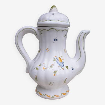 Moustiers earthenware teapot