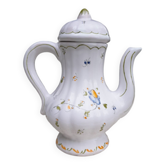 Moustiers earthenware teapot