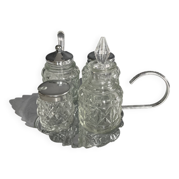 Vintage condiment set from the 70s-80s.