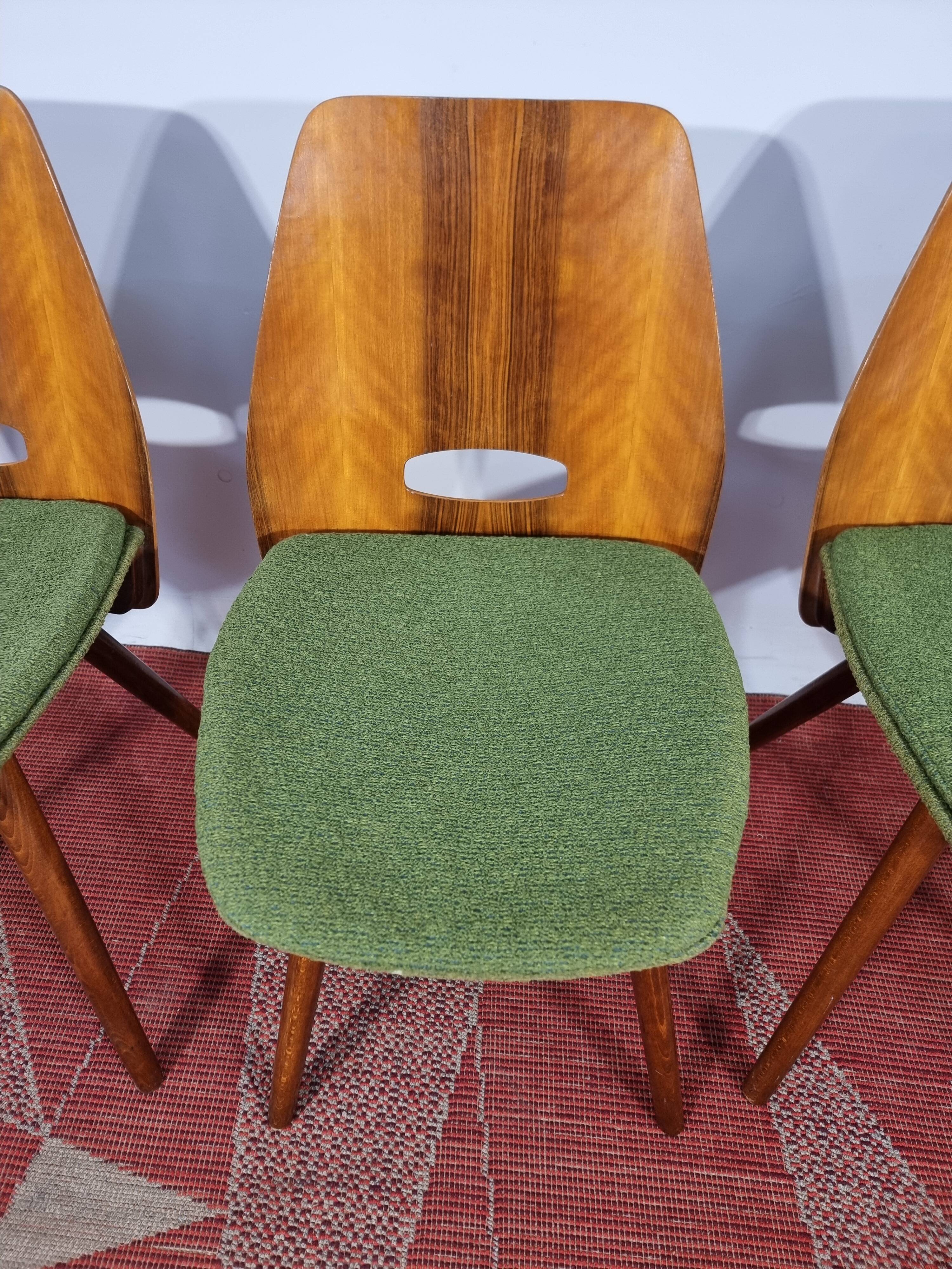 Vintage Dining Chairs 1970s, Set of 4