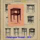 Thonet coffee table No. 9205 circa 1910 Vienna Secession