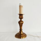 Pied de lampe en bronze vers 1900 40 cm