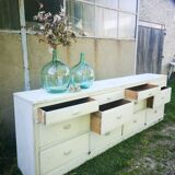 Meuble de métier blanc