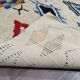 Traditional handmade carpet 250cm x 150cm Moroccan