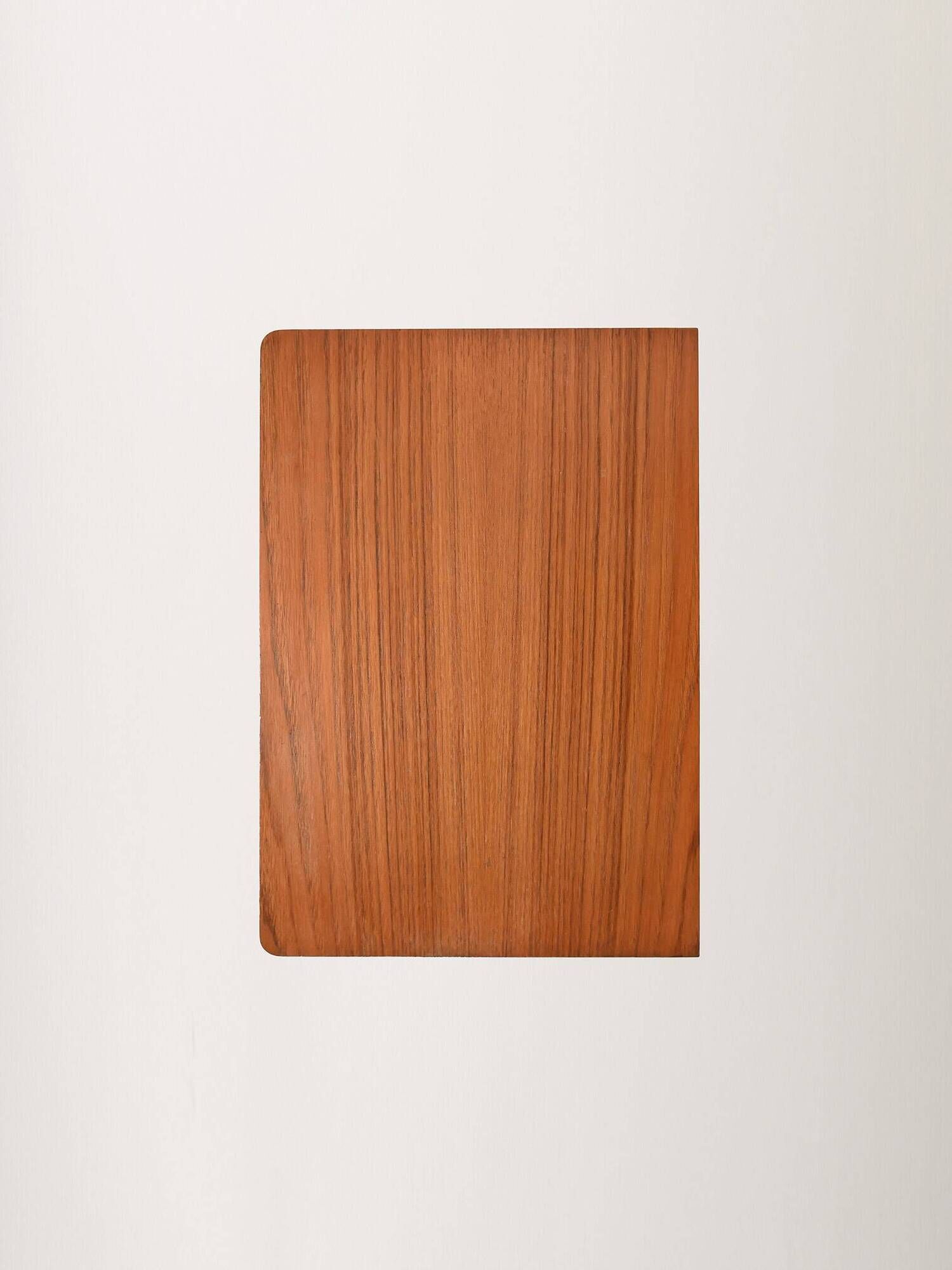 Small Scandinavian black lacquered chest of drawers from the 1950s