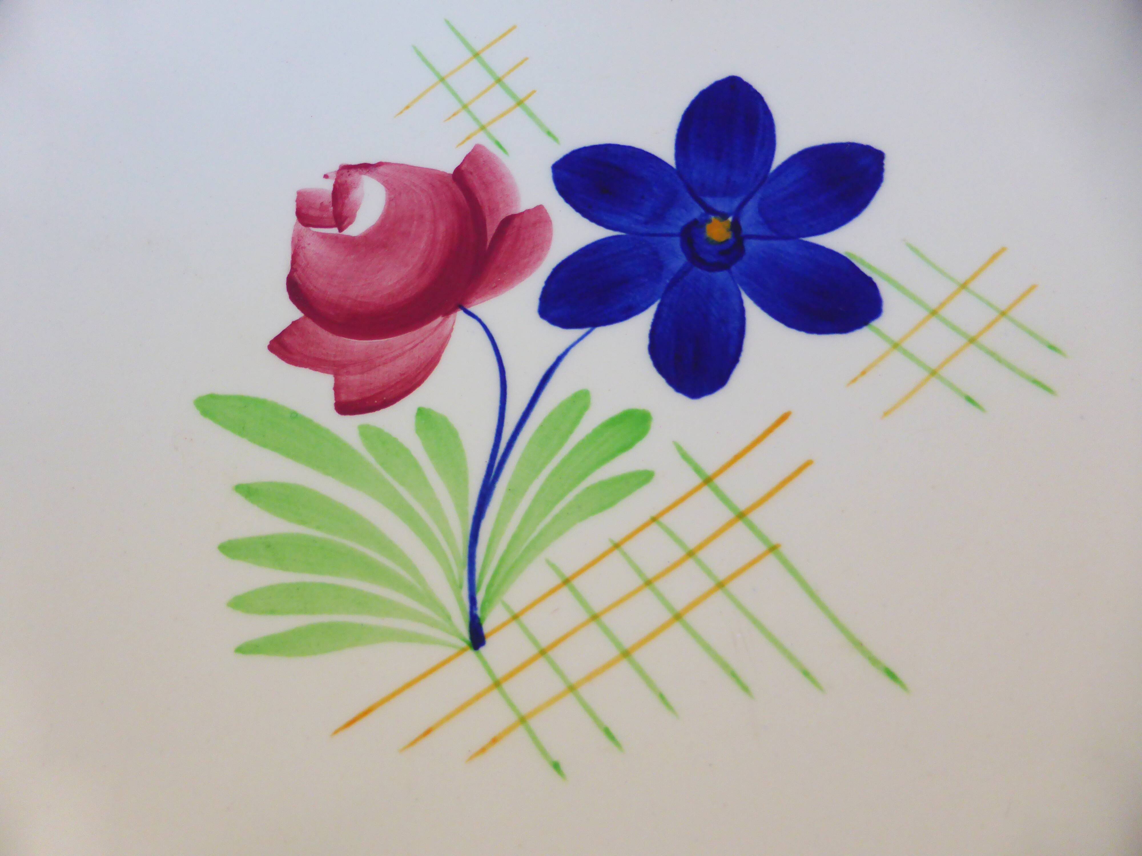 1 round serving dish Gien Robinson 2106113