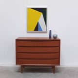 Freestanding chest of drawers in teak by Arne Vodder for Sibast, 1960s