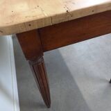 Farmhouse table with drawers