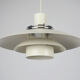 Danish metal hanging lamp 1970