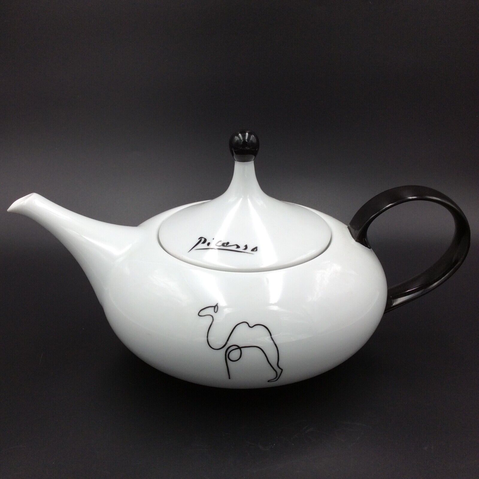 Chauffe-Théière Céramique Forme Chat - Support Porcelaine Avec Bougeoir, Idéal Thé Café Lait (Blanc)