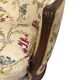 Corner armchair in carved beech, stamped jean avisse, 18th century