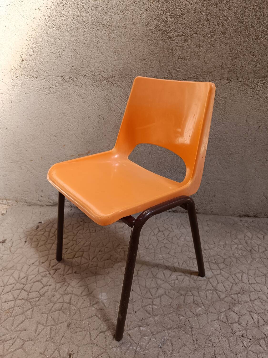 Vintage nursery school children's chair