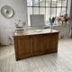 Oak and pine counter 1950