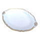 Plats ovales en porcelaine