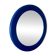Miroir syla vintage bleu années 70 space age