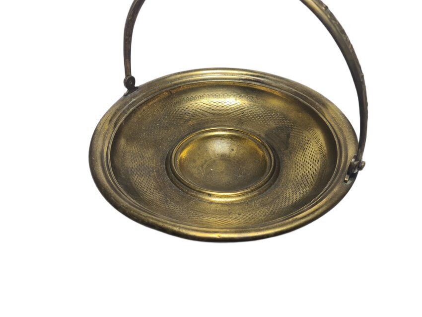 Art Nouveau fruit basket from Bracia Buch, 1890s