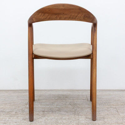 Neva ARTISAN chair wenge oak / beige