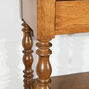 Sideboard at waist height, oak console, Louis Philippe style, 2nd part of the 19th century.