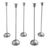 Set of 5 vintage ikea 1980s design candle holders