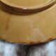Plat rond vintage en majolique