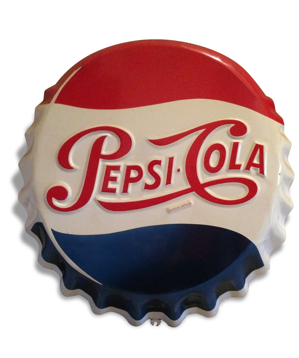 Plaque émaillée Pepsi Cola - Rare