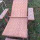 Rattan lounger