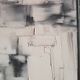 Tableau peinture abstraite "black or white"