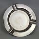 Vintage silver metal christofle ashtray, 1960