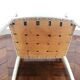 Fauteuil canné de style Louis XV bois laqué