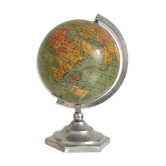 Luminous glass globe early twentieth century