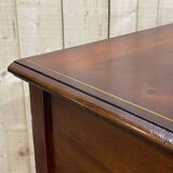 1950s English chest of drawers in mahogany