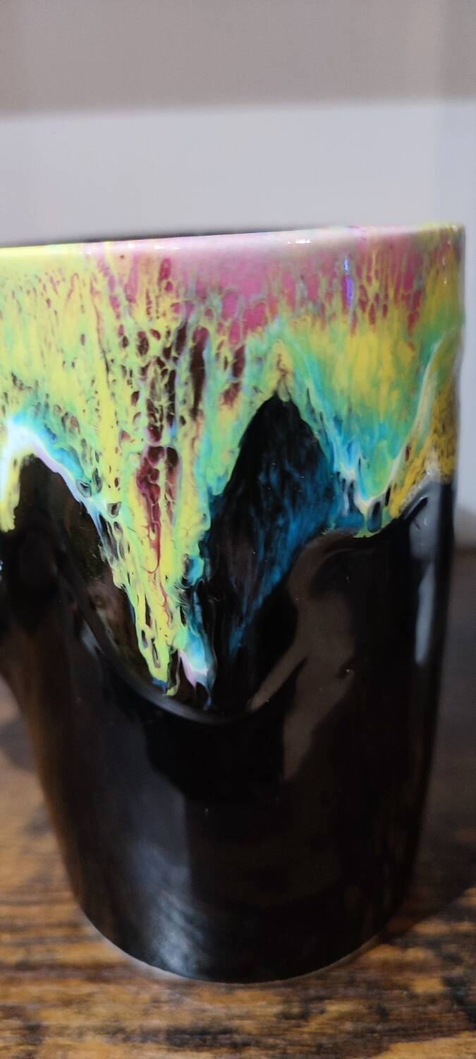 Mazagran flamed ceramic Vallauris