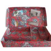 Boite en tissu à couture