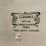 Sarreguemines earthenware table service