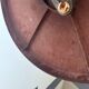 Rare Louis Vuitton cast iron bistro table with a bakelite top.