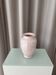 Vintage Pink Iridescent Ceramic Vase | Pearlescent Lustre Glaze | Postmoder