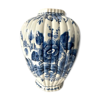 Vase en faience royal Delft blue