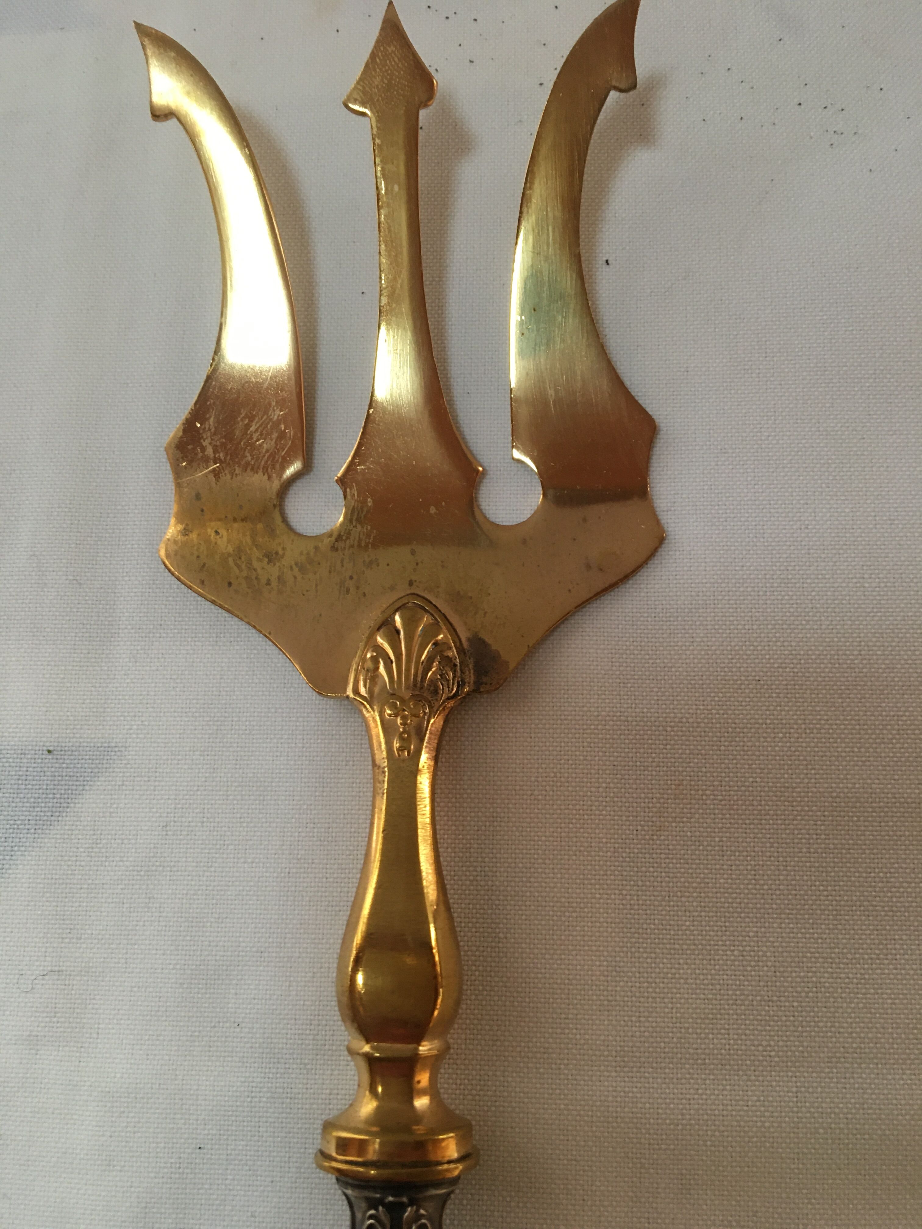 Vermeil and silver filled service