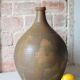 Large vintage ceramic jar, lamp, demijohn, lady-jeanne, bottle.