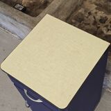 Small Mado kitchen unit from 1960 repainted in Sèvres blue