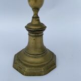 ORIENTAL GUERIDON IN BRONZE AND BRASS XIX EME GRAVEL PLATEAU BEAUTIFUL PATINA