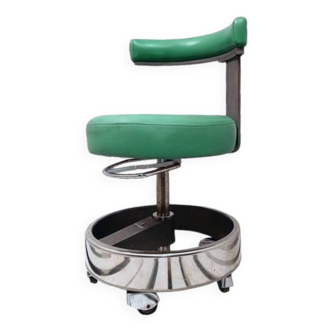 Fauteuil Rotatif Industriel Vintage • Siemens • 1975