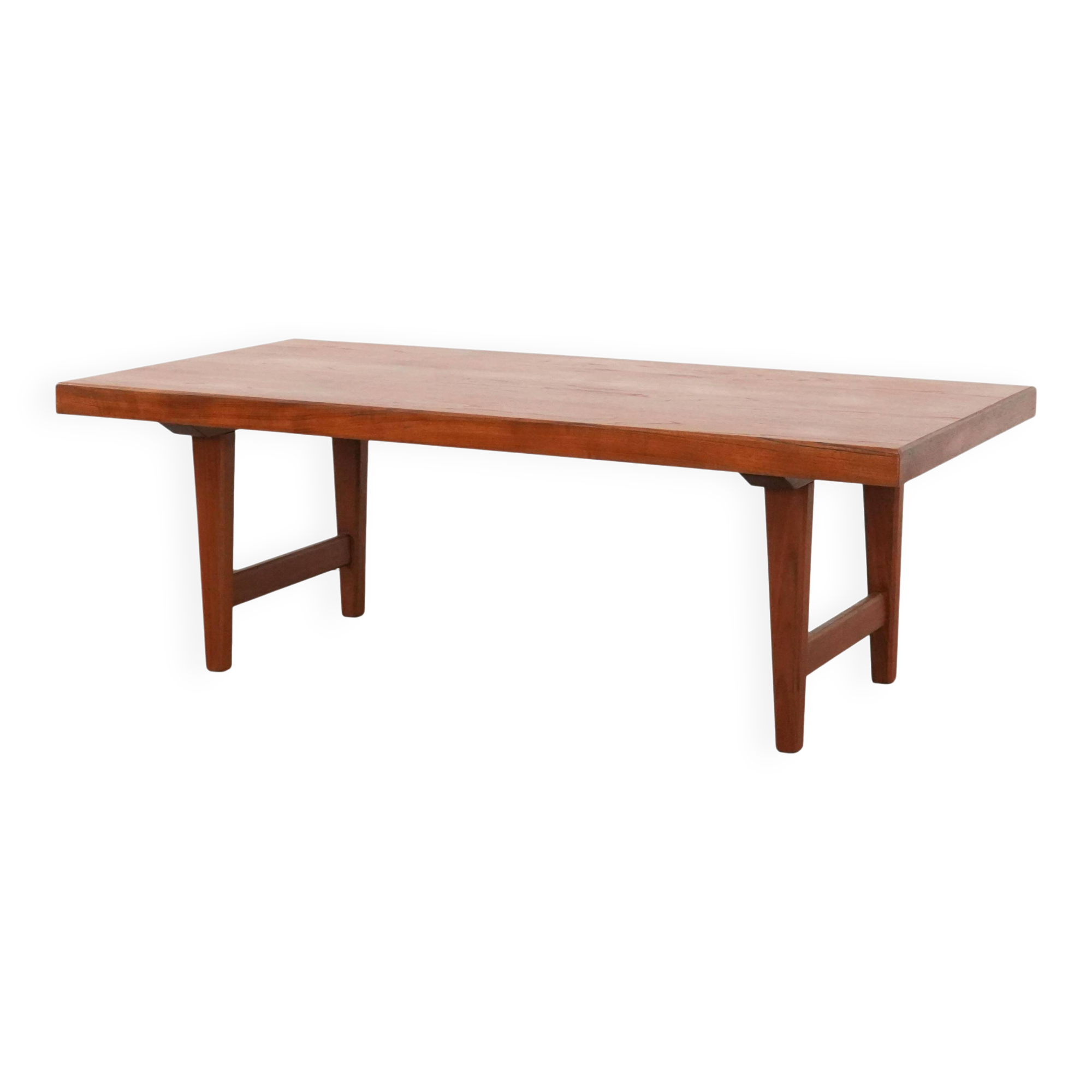 Teak coffee table, Danish design, 1970s, production: Denmark
