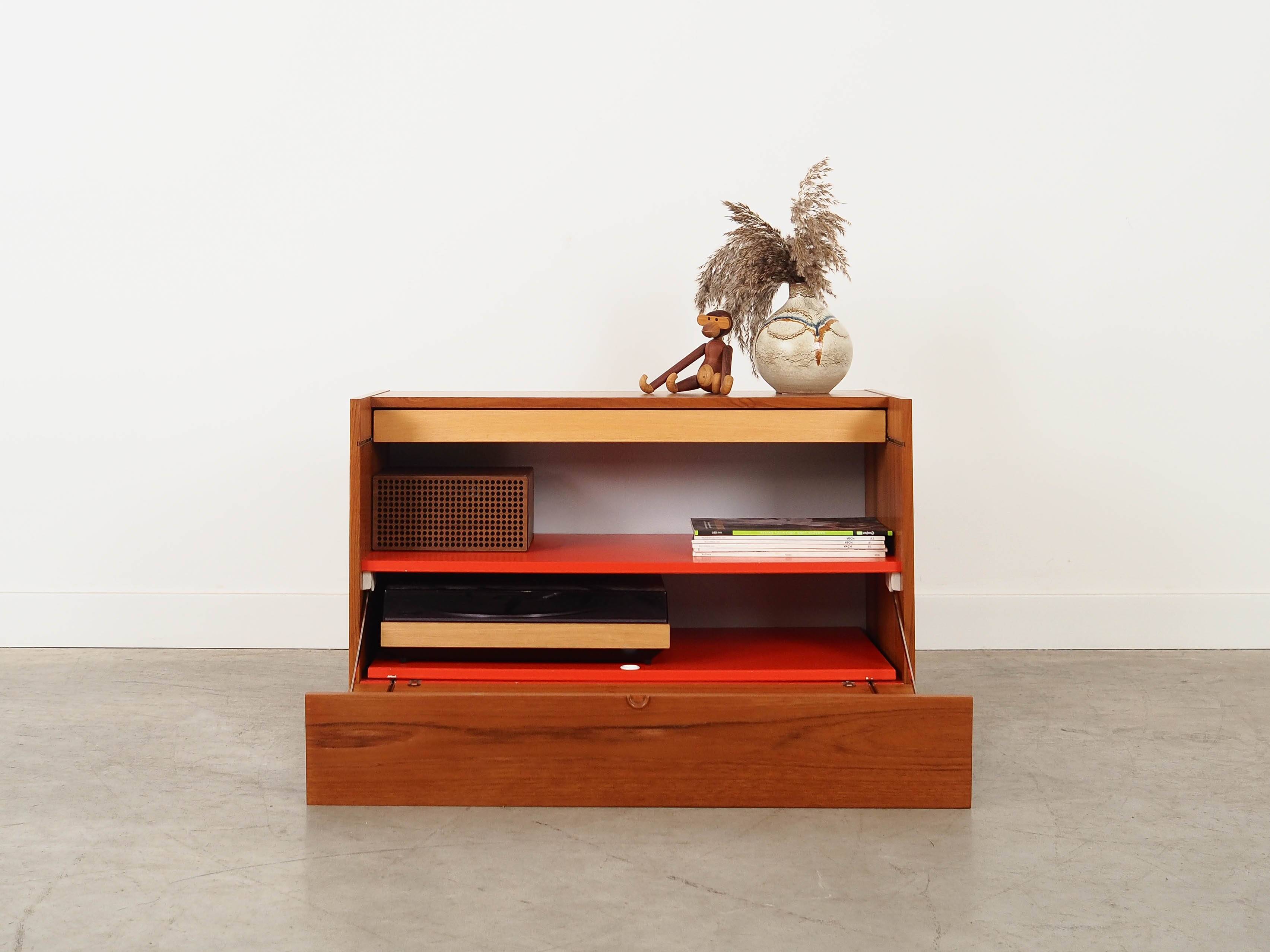 Turntable cabinet, Danish design, 1970s, made in Denmark