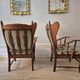 Paire de fauteuils scandinaves, années 1960/70.