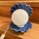 Lampe coquillage vintage