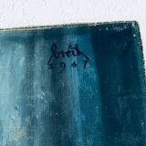 Huile sur toile signée et datée