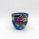 Vase Art Glass Signed Patrick Lepage 2002 - Blown Glass Fuming Oxides
