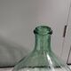 Dame jeanne old bubbled glass - 10 liters - height 36.5 cm
