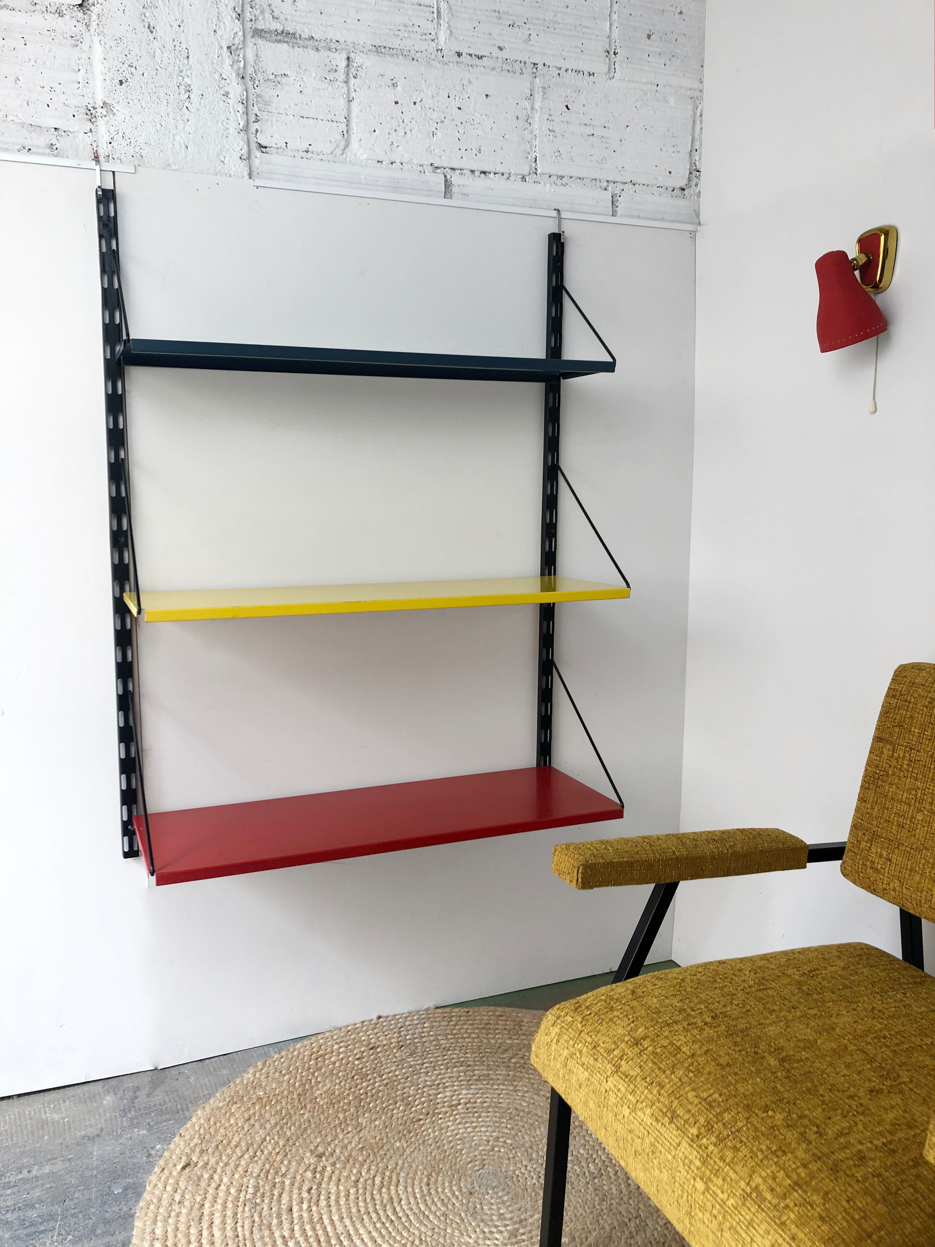 Mural shelf by Tjerk Reijenga for Pilastro